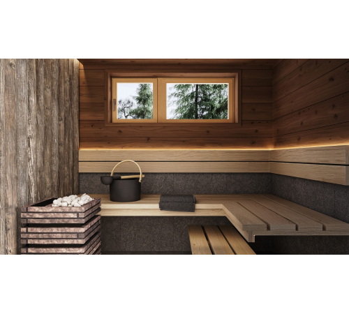 Печь для сауны Sangens W40B Brick (Сангенс В40КИ Кирпич) 18,0 кВт