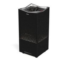 Электрическая печь TYLO Sense Crown Elite 10 (Пульт Elite в комплекте, 10,5 кВт, 10-18 м³, 20 кг камней, черный цвет)
