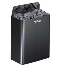 Электрическая печь Harvia The Wall SW60E Black Steel (пульт отдельно)