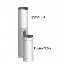 Труба 1 м или 0,5 м